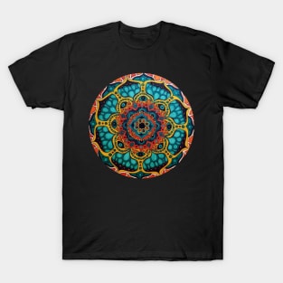 Teal Mandala T-Shirt